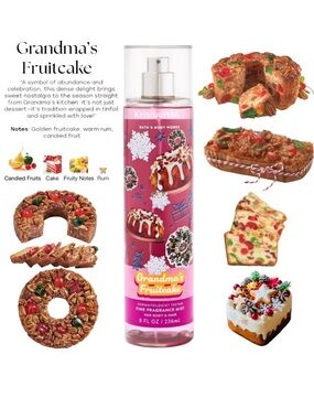 BBW Grandma’s Fruitcake NEW FULL-SIZE